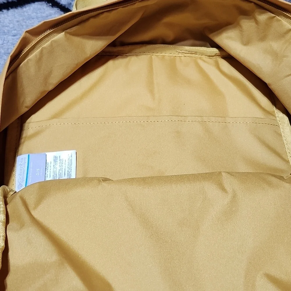 COLUMBIA TREK 18L MUSTARD-YELLOW UNISEX ONE-SIZE BACKPACK